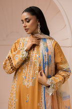Embroidered Shirt Shalwar Dupatta - 0451
