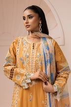 Embroidered Shirt Shalwar Dupatta - 0451