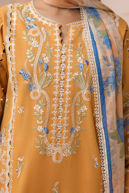 Embroidered Shirt Shalwar Dupatta - 0451