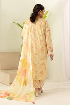 Embroidered Shirt Shalwar Dupatta - 0452