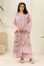 Embroidered Shirt Shalwar Dupatta - 0454