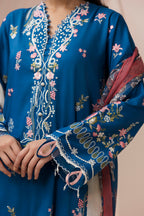 Embroidered Shirt Shalwar Dupatta - 0455