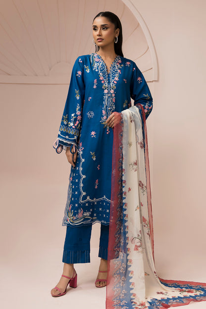 Embroidered Shirt Shalwar Dupatta - 0455