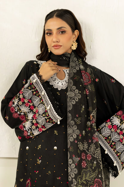 Embroidered Shirt Shalwar Dupatta - 0456