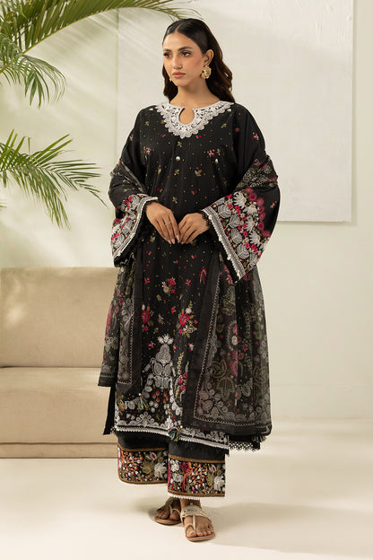 Embroidered Shirt Shalwar Dupatta - 0456