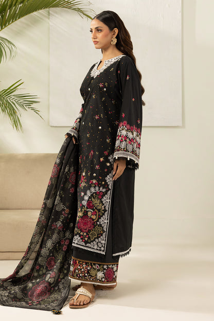 Embroidered Shirt Shalwar Dupatta - 0456