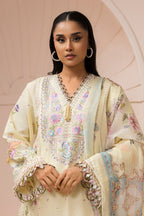 Embroidered Shirt Shalwar Dupatta - 0457