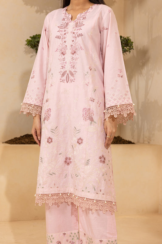 Embroidered Shirt Shalwar Dupatta - 0458