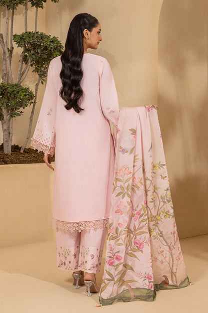 Embroidered Shirt Shalwar Dupatta - 0458