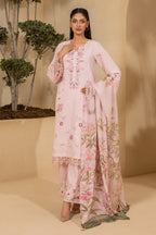 Embroidered Shirt Shalwar Dupatta - 0458