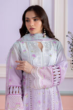 Embroidered Shirt Shalwar Dupatta - 0459