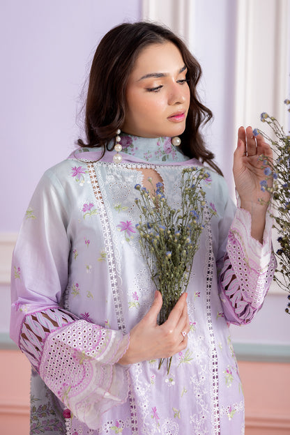 Embroidered Shirt Shalwar Dupatta - 0459