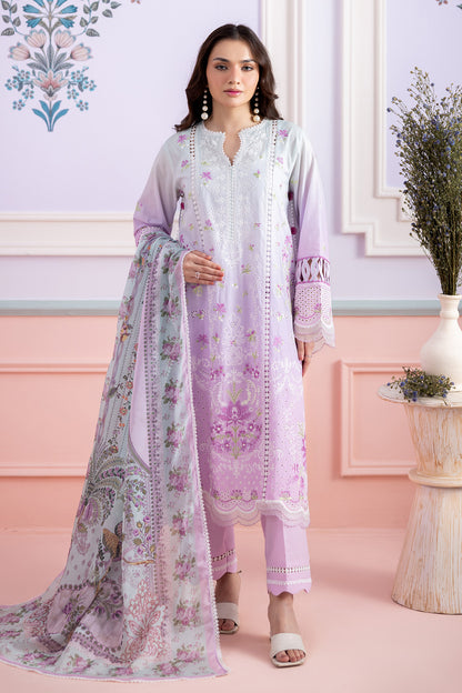Embroidered Shirt Shalwar Dupatta - 0459