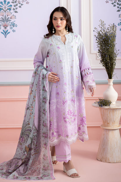 Embroidered Shirt Shalwar Dupatta - 0459