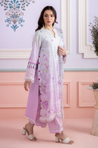 Embroidered Shirt Shalwar Dupatta - 0459