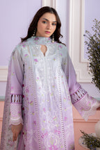 Embroidered Shirt Shalwar Dupatta - 0459