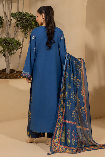 Embroidered Shirt Shalwar Dupatta - 0460