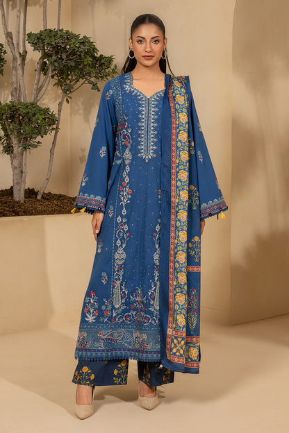 Embroidered Shirt Shalwar Dupatta - 0460