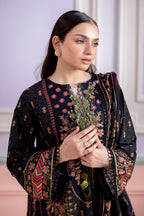 Embroidered Shirt Shalwar Dupatta - 0495