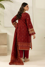 Embroidered Shirt Shalwar Dupatta - 0501