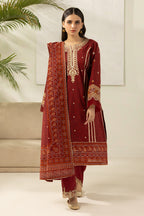 Embroidered Shirt Shalwar Dupatta - 0501