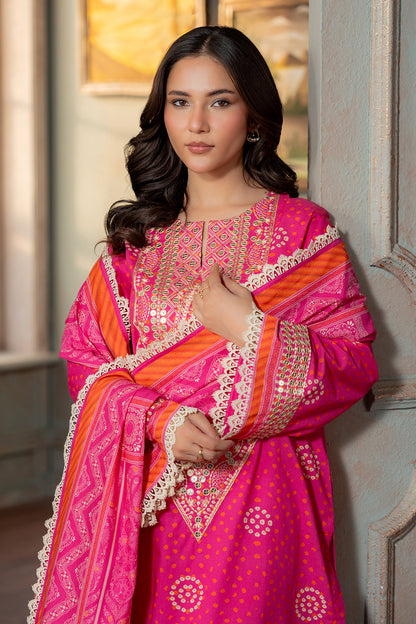 Embroidered Shirt Shalwar Dupatta - 0502