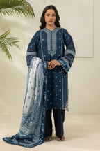 Embroidered Shirt Shalwar Dupatta - 0503