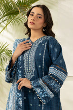 Embroidered Shirt Shalwar Dupatta - 0503