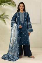 Embroidered Shirt Shalwar Dupatta - 0503