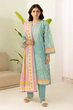 Embroidered Shirt Shalwar Dupatta - 0504