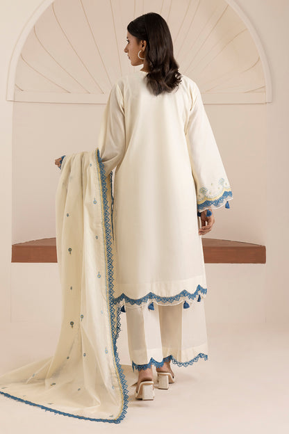 Embroidered Shirt Shalwar Dupatta - 0505