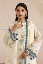 Embroidered Shirt Shalwar Dupatta - 0505