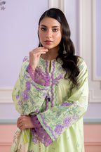 Embroidered Shirt Shalwar Dupatta - 0506