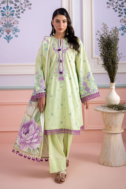 Embroidered Shirt Shalwar Dupatta - 0506