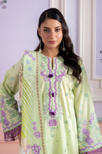 Embroidered Shirt Shalwar Dupatta - 0506