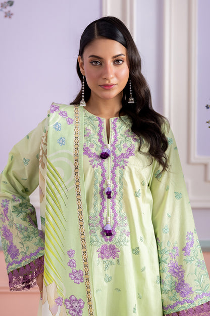 Embroidered Shirt Shalwar Dupatta - 0506