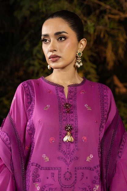 Embroidered Shirt Shalwar Dupatta - 0507