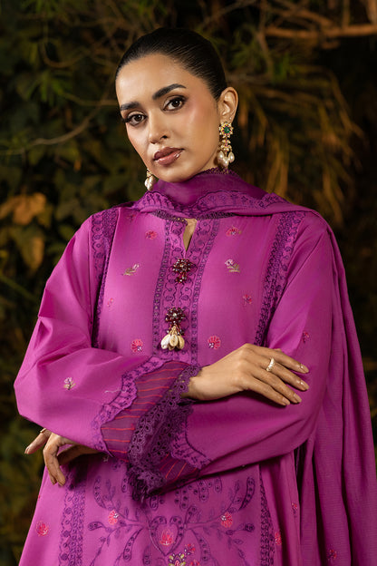 Embroidered Shirt Shalwar Dupatta - 0507