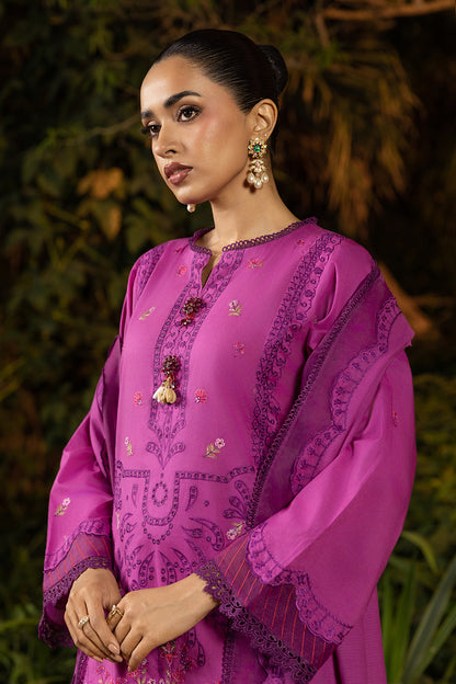 Embroidered Shirt Shalwar Dupatta - 0507