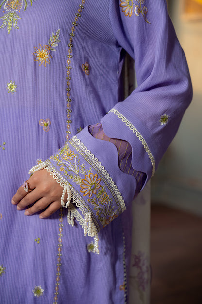 Embroidered Shirt Shalwar Dupatta - 0508