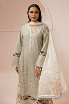 Embroidered Shirt Shalwar Dupatta - 0509