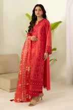 Embroidered Shirt Shalwar Dupatta - 0510
