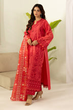 Embroidered Shirt Shalwar Dupatta - 0510