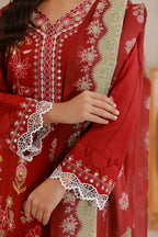 Embroidered Shirt Shalwar Dupatta - 0511