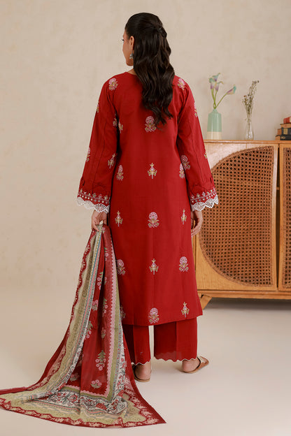 Embroidered Shirt Shalwar Dupatta - 0511
