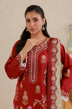 Embroidered Shirt Shalwar Dupatta - 0511