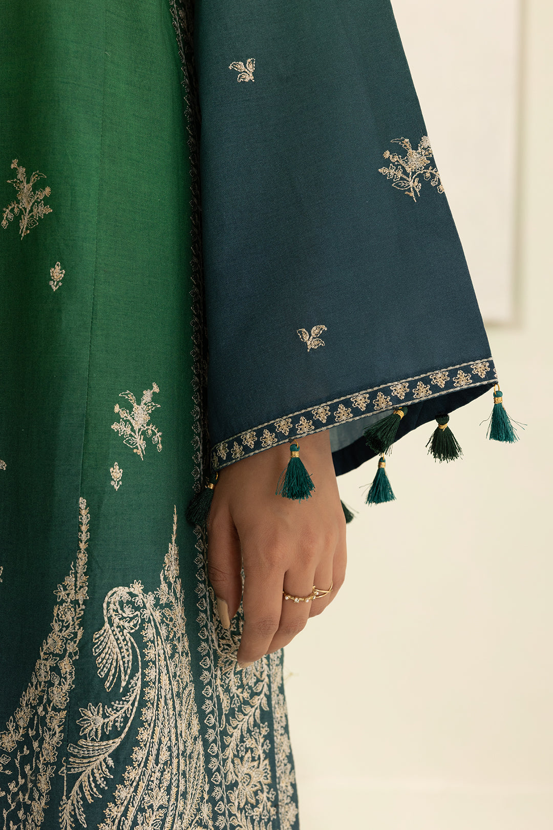 Embroidered Shirt Shalwar Dupatta - 0512