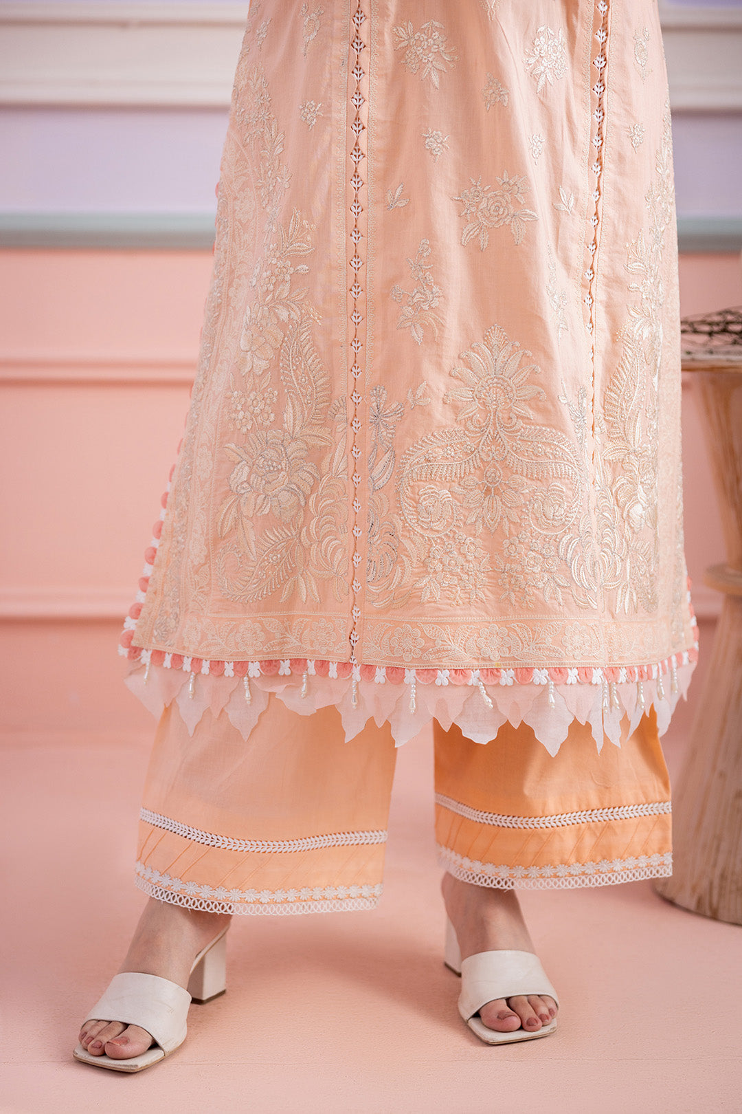 Embroidered Shirt Shalwar Dupatta - 0513