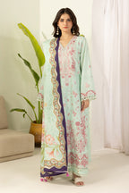 Embroidered Shirt Shalwar Dupatta - 0514