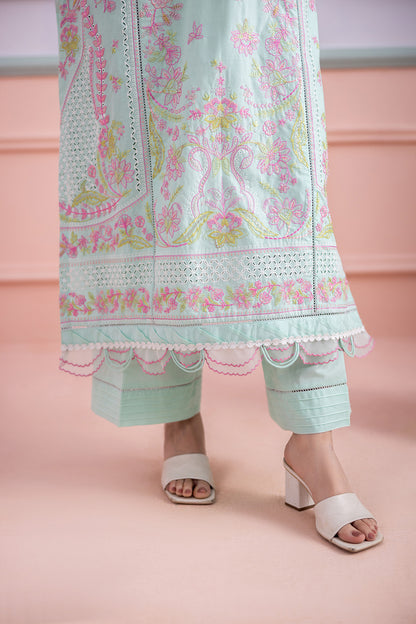 Embroidered Shirt Shalwar Dupatta - 0515